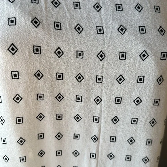 Madewell White and Black Patterned Dress - Picture 2 of 7